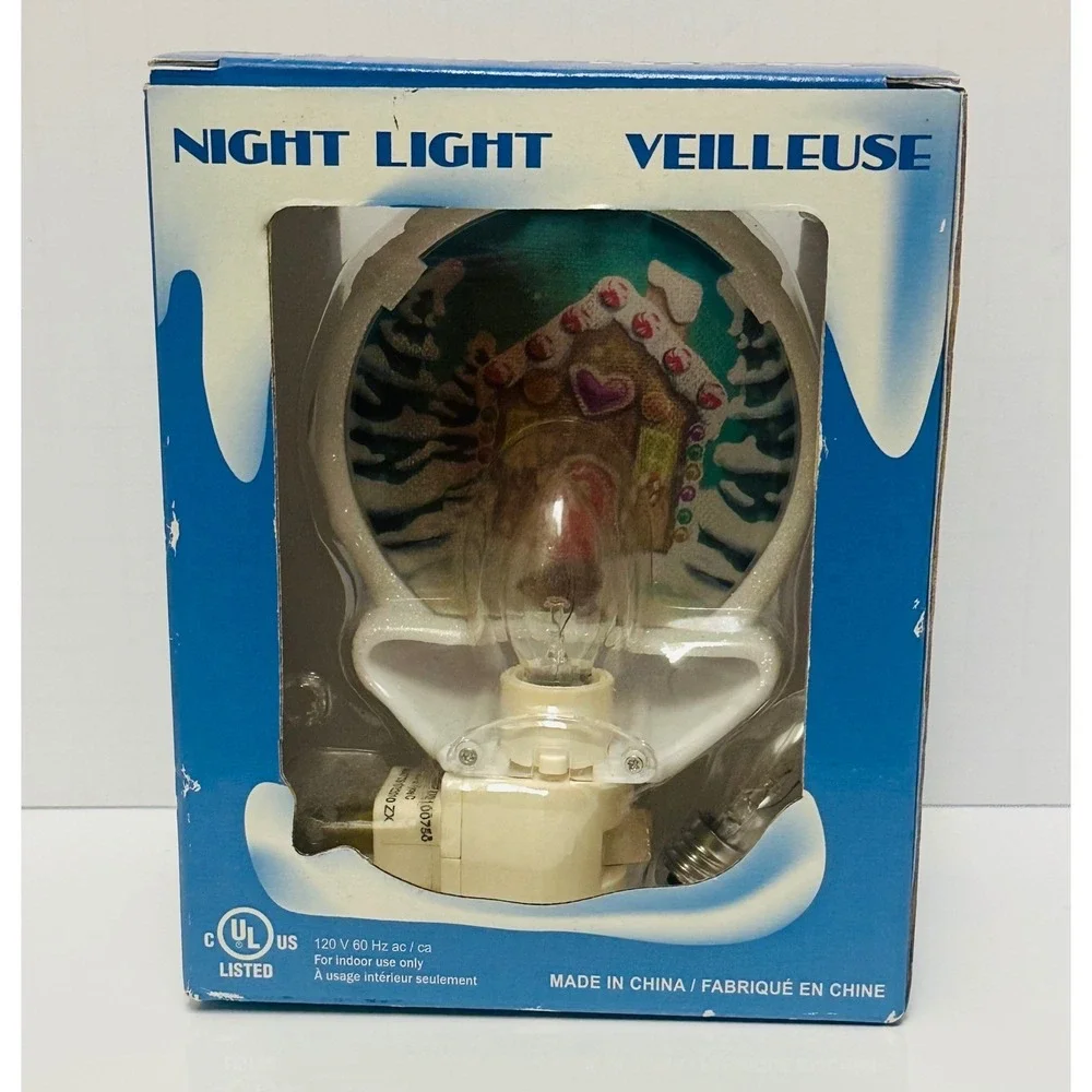 Costco Gingerbread Man Night Light Veilleuse 6